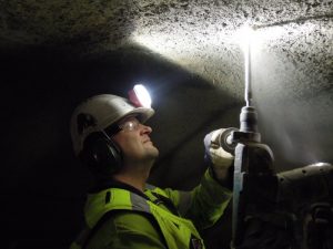 Helsinki Metro West with EPC's Synthetic Fibre Reinforced Shotcrete (1)