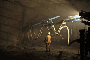 Helsinki Metro West with EPC's Synthetic Fibre Reinforced Shotcrete (1)