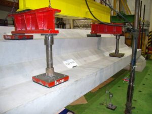 Testing Precast Elements, Debrecen Stadium