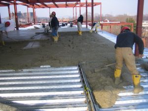 Metal Deck Slab with EPC Synthetic Fibre Concrete Reinforcement (1)