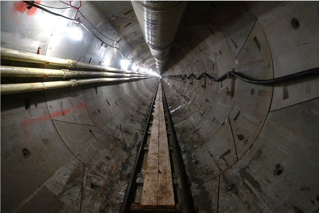 The First Synthetic Fibre Reinforced Tunnel Segments in North America