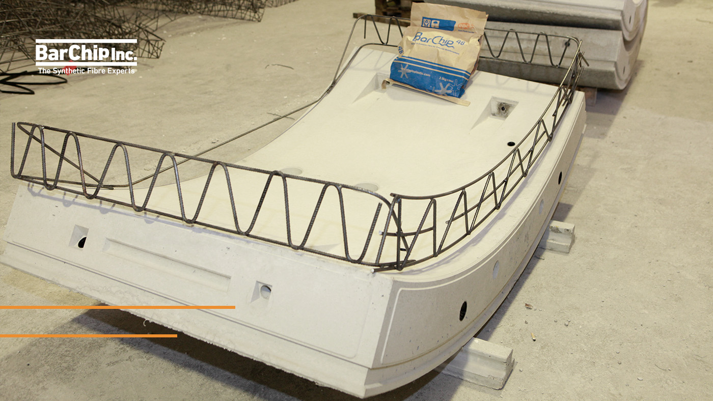 Fibre reinforced precast tunnel segments manufactured for the Santoña–Laredo rail tunnel.